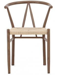 spisebordsstol armlæn træ brun moderne nordisk skandinavisk dansk design billige 2