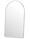 SARA Vægspejl i aluminium og glas H100 x B60 cm - Sølv