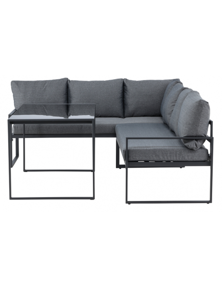loungesæt havemøbler havestole havesofa havebord loungemøbler udendørs udendørsmøbler sort