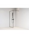 New Yorker brusevæg 90 x 200 cm - Sort