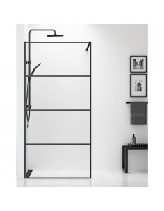 brusedør brusehjørne brusevæg sort new york moderne badeværelse yorker 2