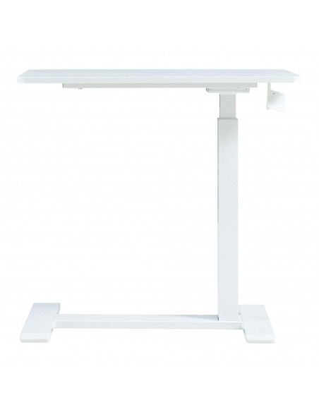 hæve sænke skrivebord computerbord laptopbord bord sofa hvid