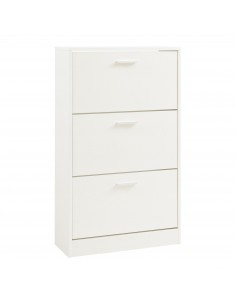 Skoskab gulv træ billigt eg egetræ garderobe entre hvid