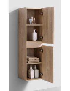 badeværelsesskab skab badeværelse vægskab eg 2