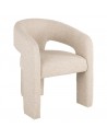 Belle spisebordsstol i polyester H79 cm - Biscotti