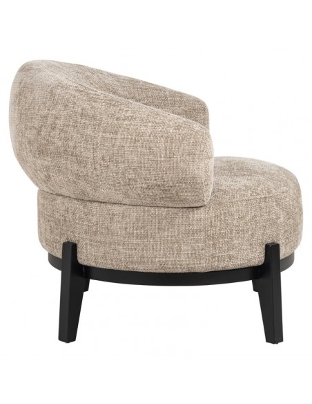 lænestol stof chenille polyester sand beige