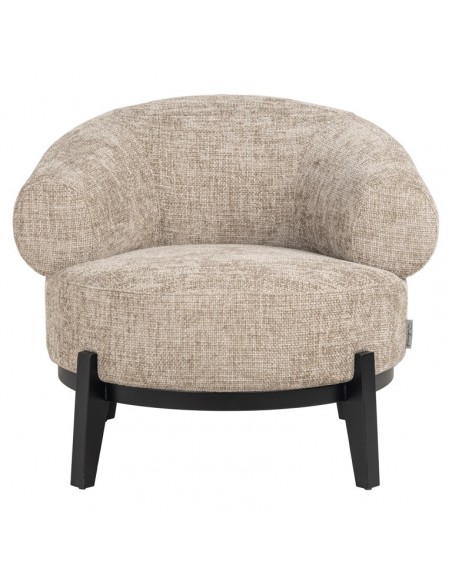 lænestol stof chenille polyester sand beige