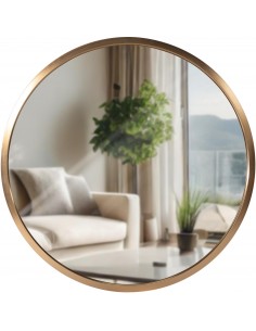 rundt badeværelsesspejl vægspejl badeværelse spejl garderobe entre soveværelse