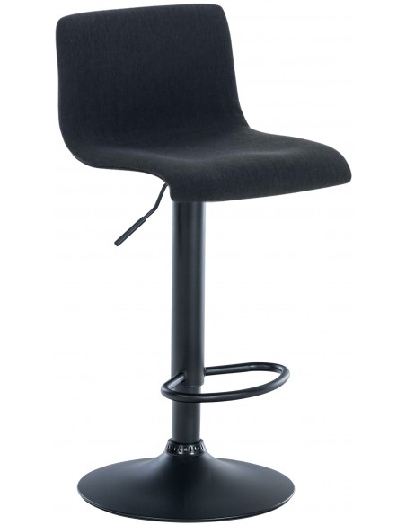 barstol stof sort billig moderne design køkken