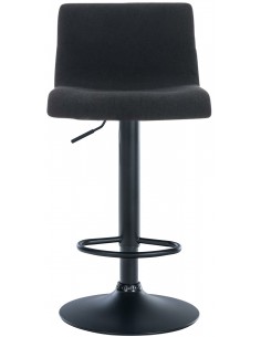 barstol stof sort billig moderne design køkken 2