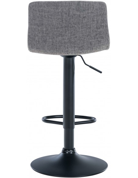 barstol stof sort billig moderne design køkken grå
