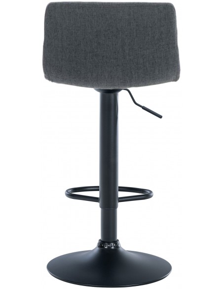 barstol stof sort billig moderne design køkken grå
