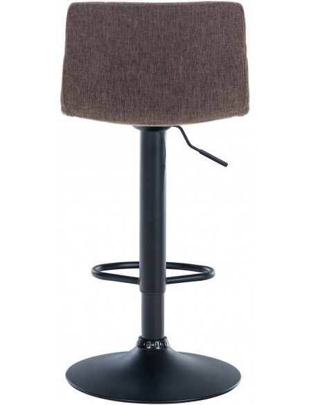 barstol stof sort billig moderne design køkken brun