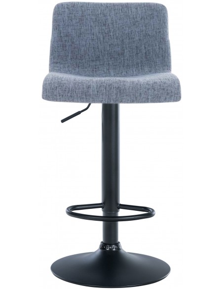 barstol stof sort billig moderne design køkken blå