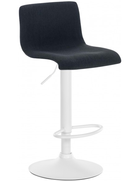 barstol stof hvid billig moderne design køkken