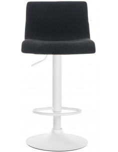 barstol stof hvid billig moderne design køkken 2