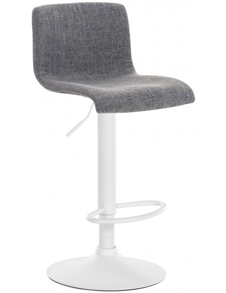 barstol stof hvid billig moderne design køkken