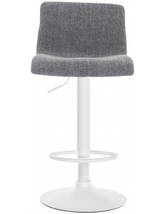 barstol stof hvid billig moderne design køkken 2