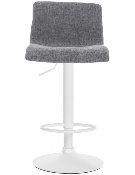 barstol stof hvid billig moderne design køkken