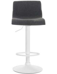 barstol stof hvid billig moderne design køkken 2