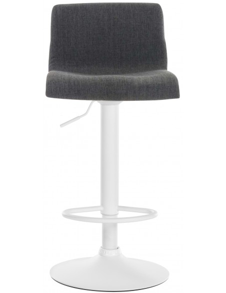 barstol stof hvid billig moderne design køkken
