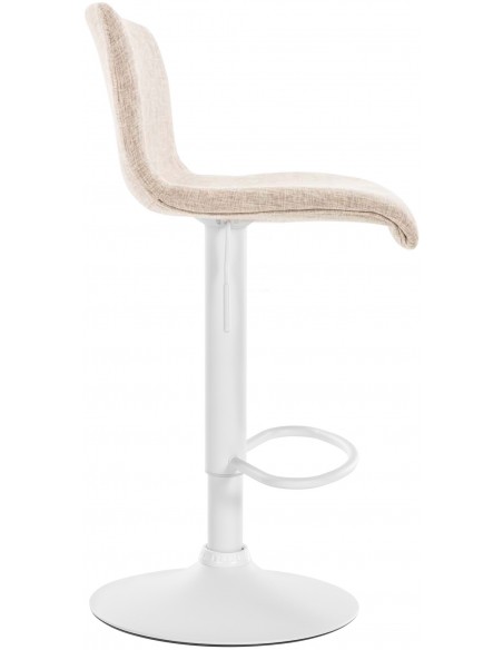barstol stof hvid billig moderne design køkken