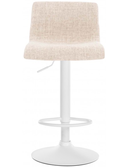 barstol stof hvid billig moderne design køkken