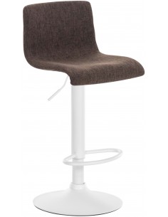 barstol stof hvid billig moderne design køkken