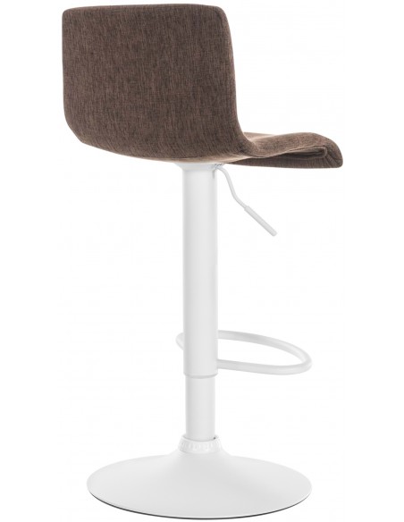 barstol stof hvid billig moderne design køkken