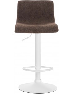 barstol stof hvid billig moderne design køkken 2