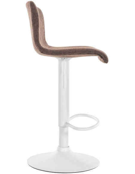 barstol stof hvid billig moderne design køkken