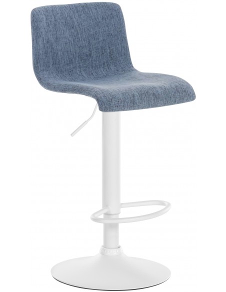 barstol stof hvid billig moderne design køkken