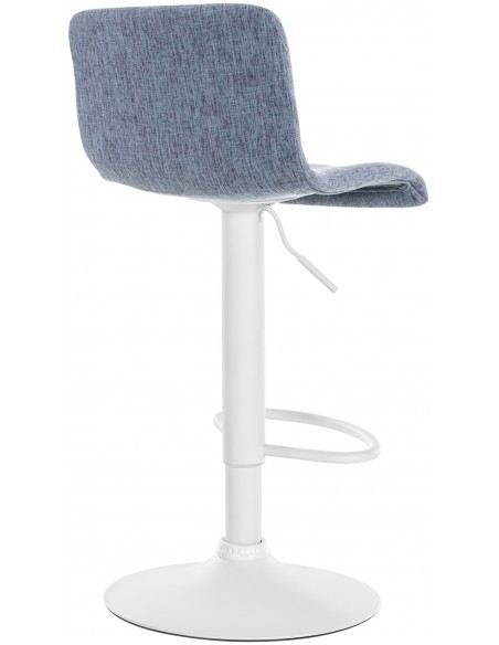 barstol stof hvid billig moderne design køkken