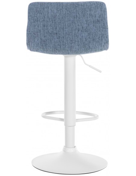 barstol stof hvid billig moderne design køkken