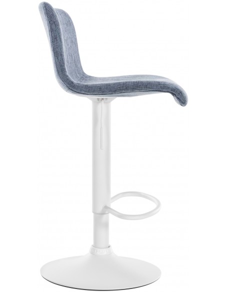 barstol stof hvid billig moderne design køkken