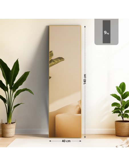 gulvspejl spejl garderobe entre soveværelse helkropsspejl