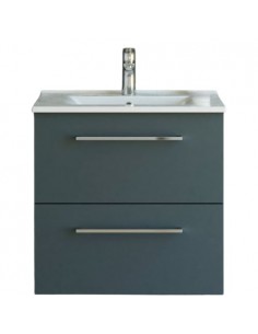 komplet badmiljø underskab med vask eg håndvask badeværelse grå badeværelesmøbler