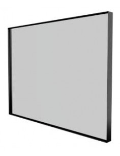 badeværelsesspejl vægspejl spejl badeværelse vask håndvask sort