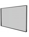 BASICLINE Badeværelsesspejl 101,2 x 61,2 cm - Sort