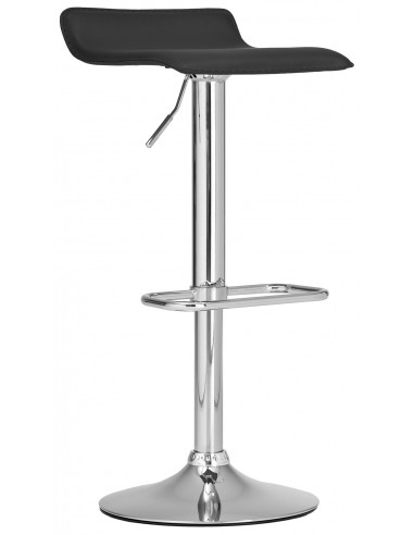barstol læder sort billig moderne design køkken
