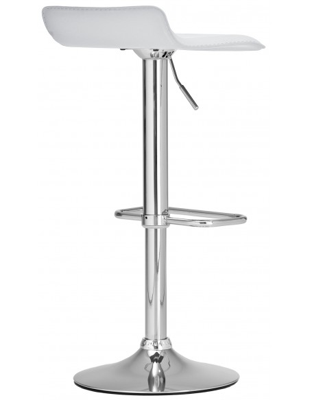 barstol læder hvid billig moderne design køkken