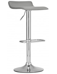 barstol læder grå billig moderne design køkken