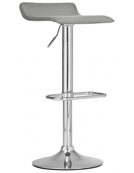 barstol læder grå billig moderne design køkken