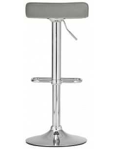 barstol læder grå billig moderne design køkken 2