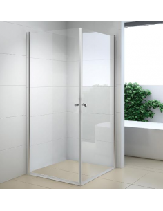 brusedør brusehjørne brusevæg moderne badeværelse glas