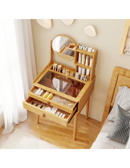 sminkebord makeup makeupbord sengebord natbord moderne design