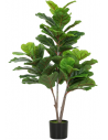 Kunstig violinfigen plante H105 cm - Grøn