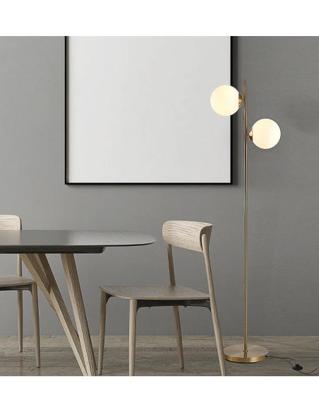 Gulvlampe moderne design billig