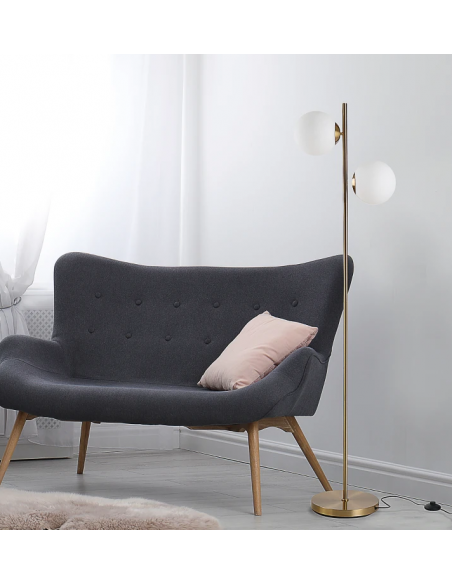 Gulvlampe moderne design billig