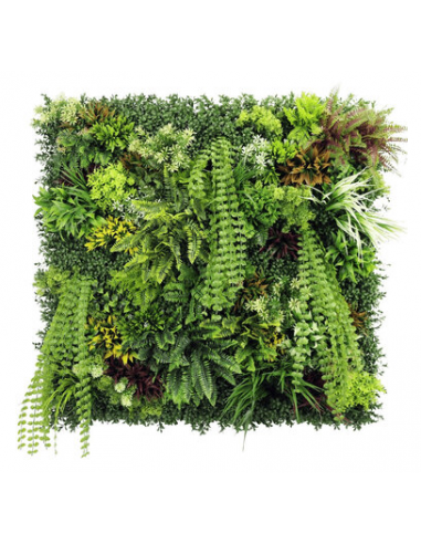 mos plantevæg kunstige planter græs